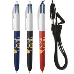 1063 BIC® 4 Colours Soft with Lanyard