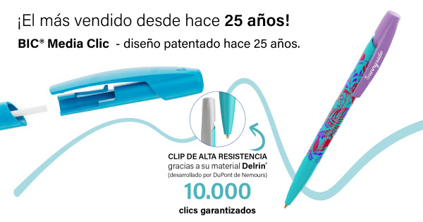 BIC® Media Clic: ¡El Bolígrafo Más Vendido en los Últimos 25 Años!