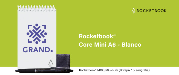 Rocketbook® Core Mini A6: La Solución Ideal para Profesionales en Movimiento