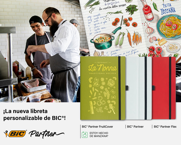 Libretas BIC® Partner personalizadas | Estilo y sostenibilidad