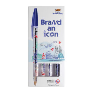 BIC® Collection Box Slim Pens - 4 Units
